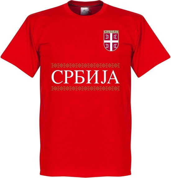 Servië Team T-Shirt - L