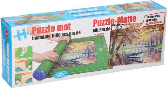 Fluisteren Teken Meer Puzzelmat rol met natuur puzzel 1000 stukjes - Opberg/oprol matje met  legpuzzel 178 x... | bol.com
