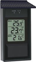Mini Maxi Thermometer Zwart Digitaal 105053