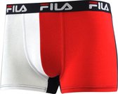 Fila - Man Boxer Elastic Band - Rood/Wit - Heren - maat  XXL