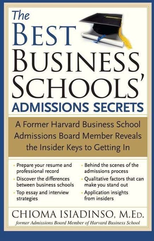 The Best Business Schools' Admissions Secrets - cover