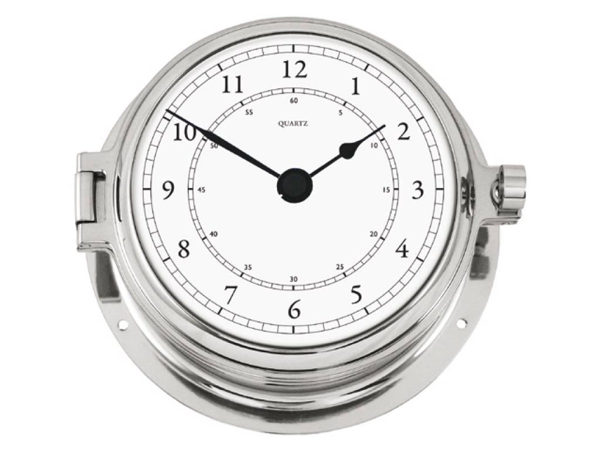 Horloge De Marée En Cuivre - 115mm, Décoration Maritime, Intérieur/extérieur