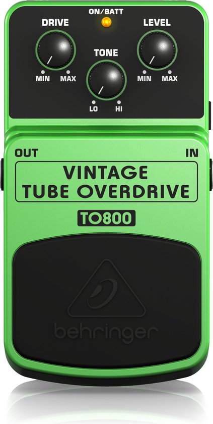 Behringer TO800 Vintage Tube Overdrive - Distortion voor gitaren