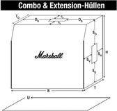 Marshall Cover voor 2061CX MRCOVR00052 - Cover voor gitaar equipment