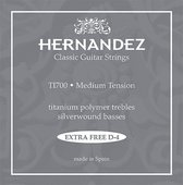 Juan Hernandez K-Git.snaren Titanium grijs Medium Tension - Klassieke gitaarsnaren