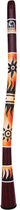 Curved Didgeridoo DIDG-CTS, 50", Tribal Sun