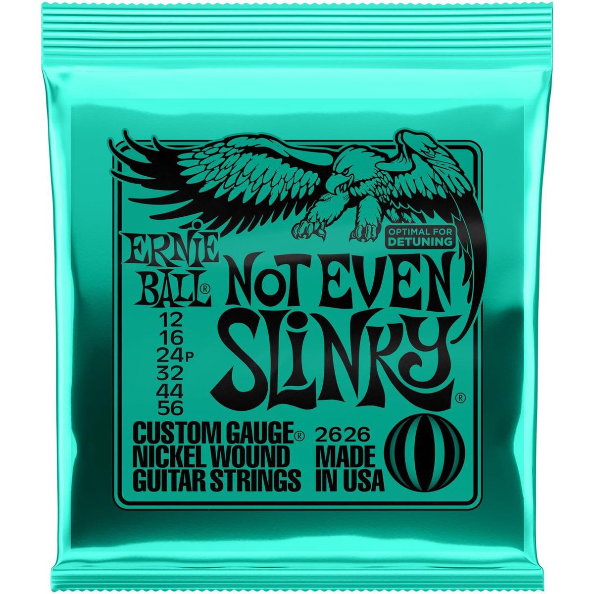 Ernie Ball Not Even Slinky! 2626 - Gitaarsnaren voor elektrisch gitaar .012 - .056