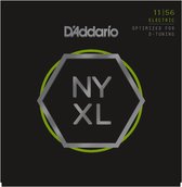 D'Addario NYXL 11-56 Carbon Steel Alloy - Elektrische gitaarsnaren
