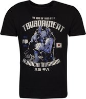 Tekken Heren Tshirt -2XL- Heihachi Mishima Zwart