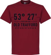 Manchester United Old Trafford Coördinaten T-Shirt - Rood - L