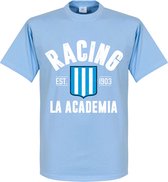 Racing Club Established T-Shirt - Lichtblauw - XXL