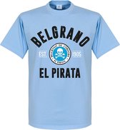 Belgrano Cordoba Established T-Shirt - Licht Blauw - L