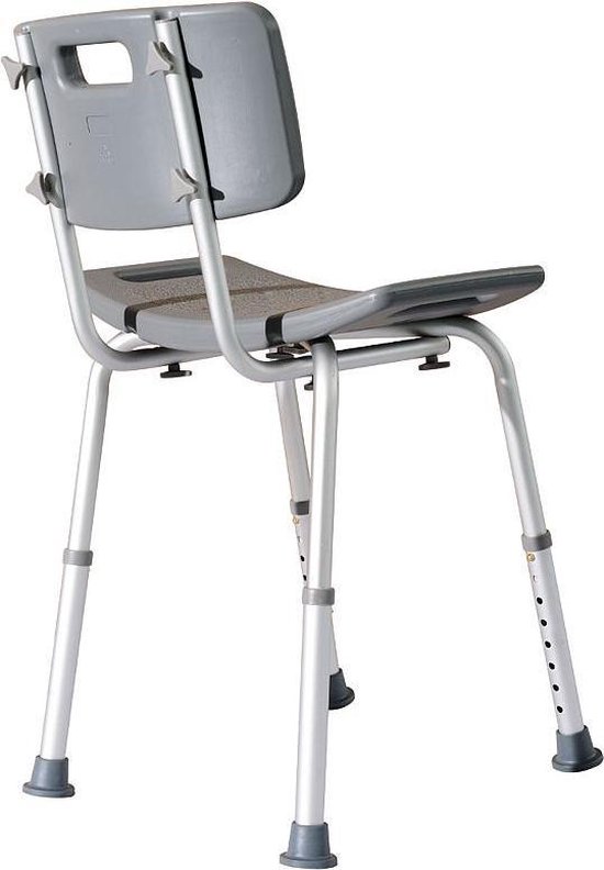 Stevige Antislip Douchekruk Met Rugleuning Lichtgewicht & In Hoogte