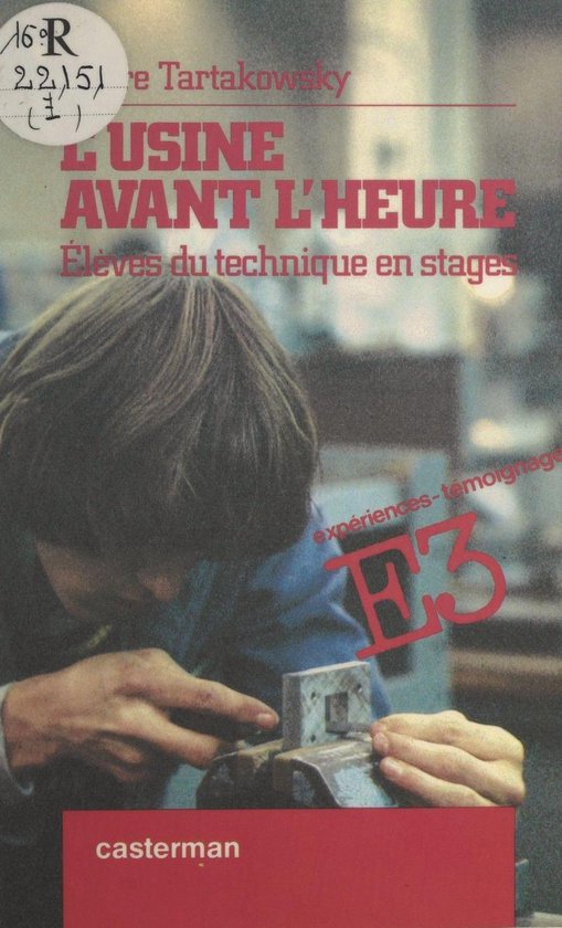 L'usine avant l'heure - cover
