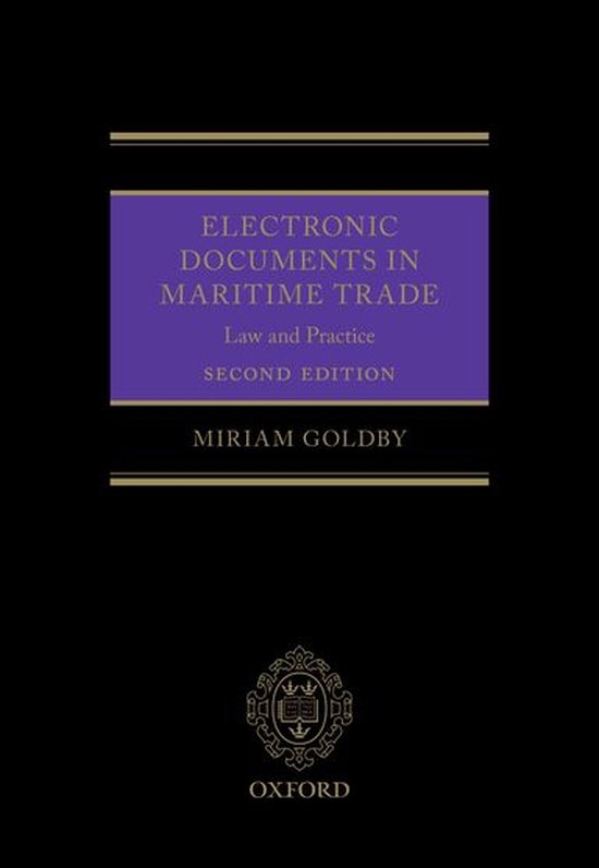 Electronic Documents in Maritime Trade - cover