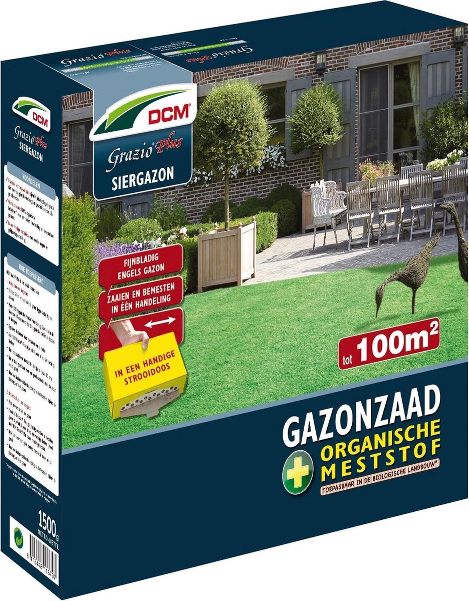 DCM Graszaad siergazon Grazio 1,5kg