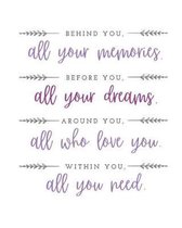 Behind You, All Your Memories Before You, All Your Dreams, Around You, All Who Love You Within You, All You Need