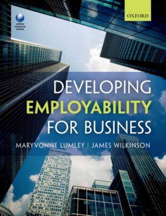 Developing Employability For Business - cover
