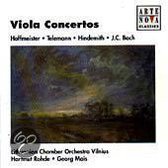 Viola Concertos - J.C.Bach, Hoffmeister etc / Rohde