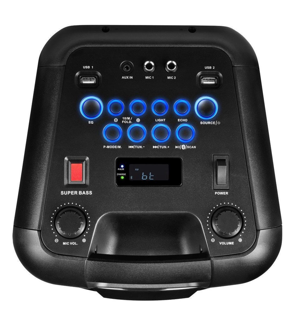 MEDION LIFEBEAT P67013 draadloze Bluetooth Party Speaker | bol.com