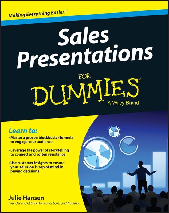 Sales Presentations For Dummies - cover