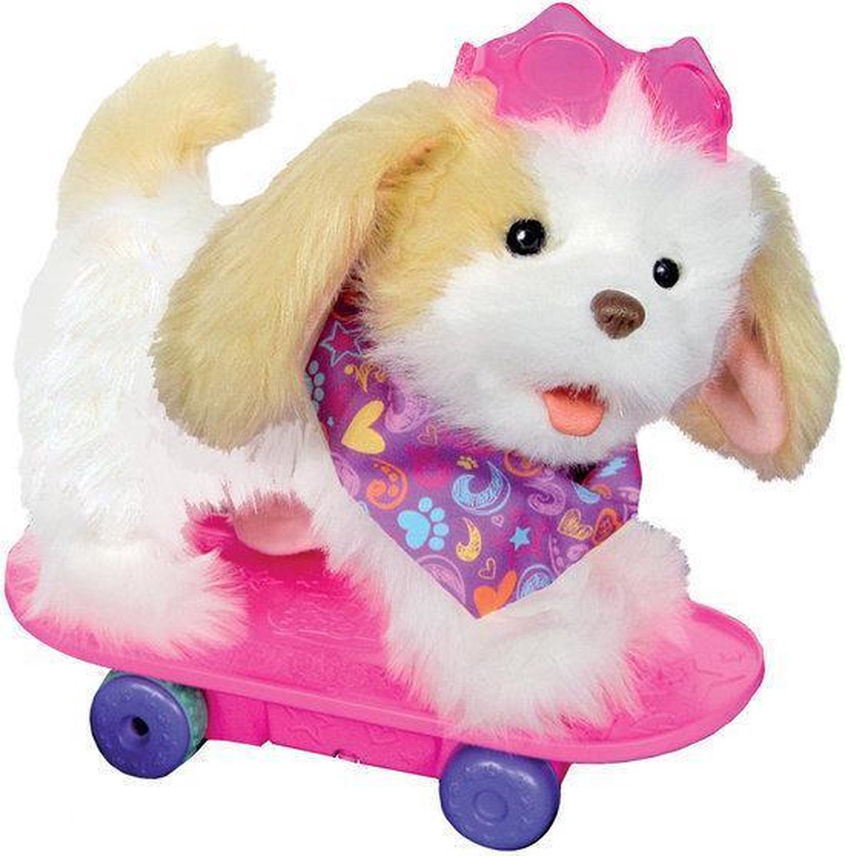 FurReal Friends - Trixie mijn Skateboardende Pup - Elektronische Knuffel |  bol.com