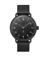 AVA Fríge Svart•Svart - Unisex Horloge - RVS - Zwart - Ø 43mm - Limited Edition