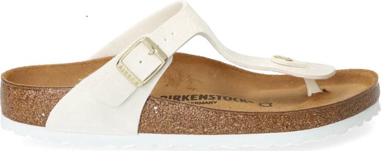 Birkenstock Gizeh slippers wit - Maat 43
