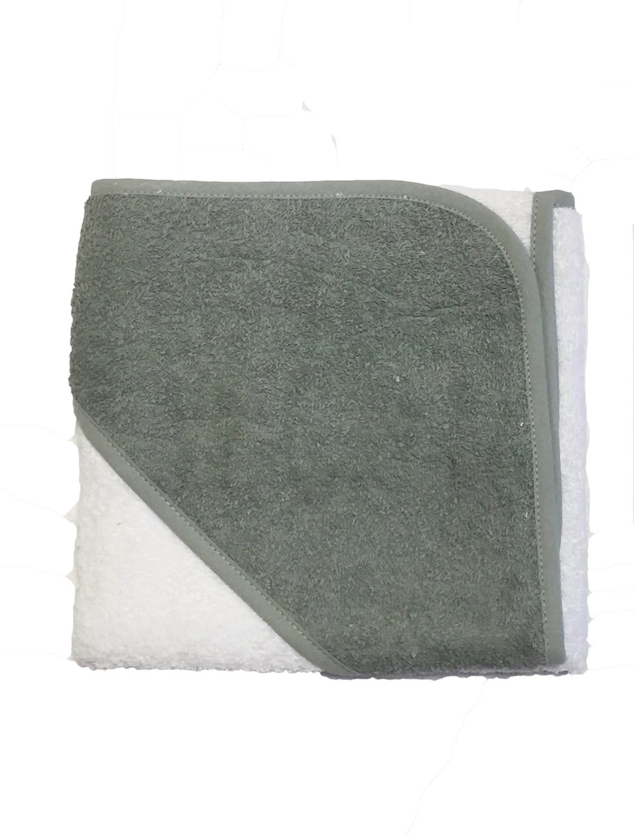 Badcape 75x75 cm Uni Grijs