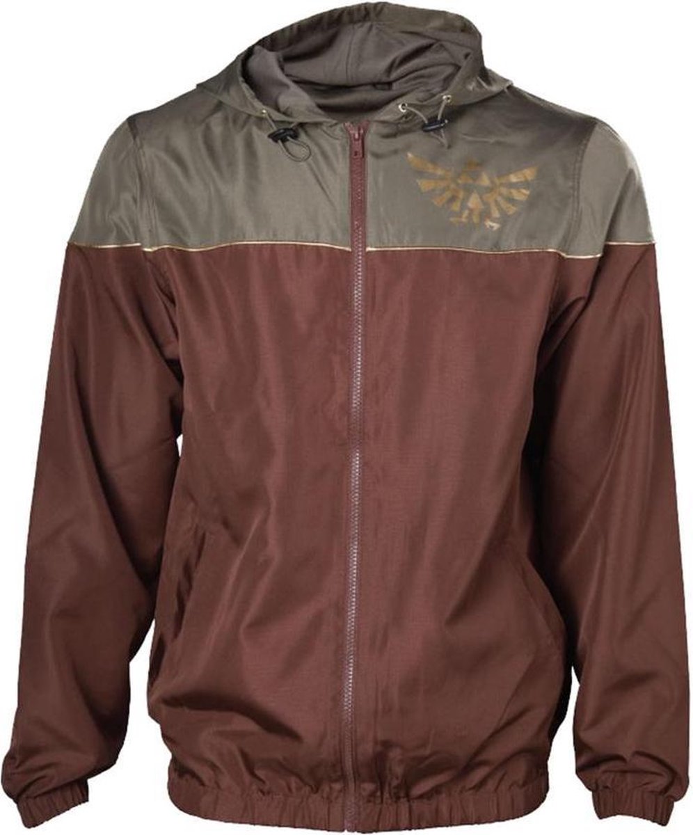 Zelda - Logo Men Wind Breaker Jacket - Multicolor - M