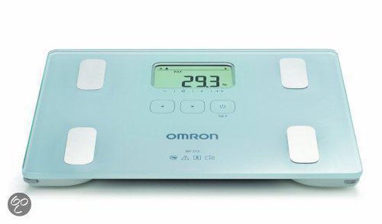 OMRON BF212 Weegschaal met Lichaamsanalyze en Vetpercentage - Smart Personenweegschaal Digitaal - Smart Scale - Klinisch Gevalideerd – Wit