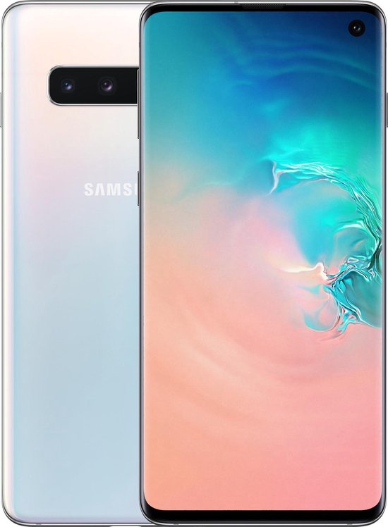 Samsung Galaxy S10 - 128GB - Prism wit