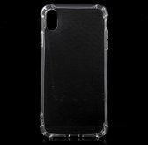 Shop4 - iPhone Xs Max Hoesje - Zachte Back Case Drop Proof Transparant