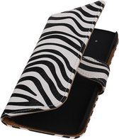 Zebra booktype cover cover voor HTC One X9