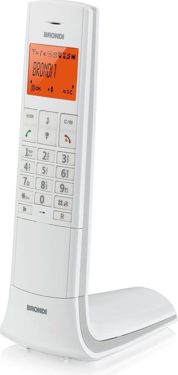 Brondi Lemure DECT-telefoon Nummerherkenning Wit