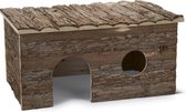 Beeztees Royal Forest Log Cabin - Rongeur - 50x33x25 cm