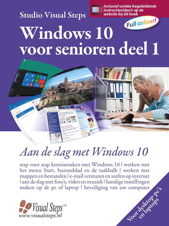 Windows 10 voor senioren deel 1 - cover