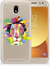 Geschikt voor Samsung Galaxy J5 2017 Uniek TPU Hoesje Lion Color