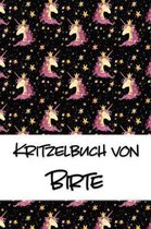 Kritzelbuch von Birte