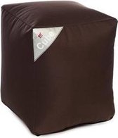 Poef zitzak Cube's DELUXE Brown Twill Sit On It ....and Joy !!