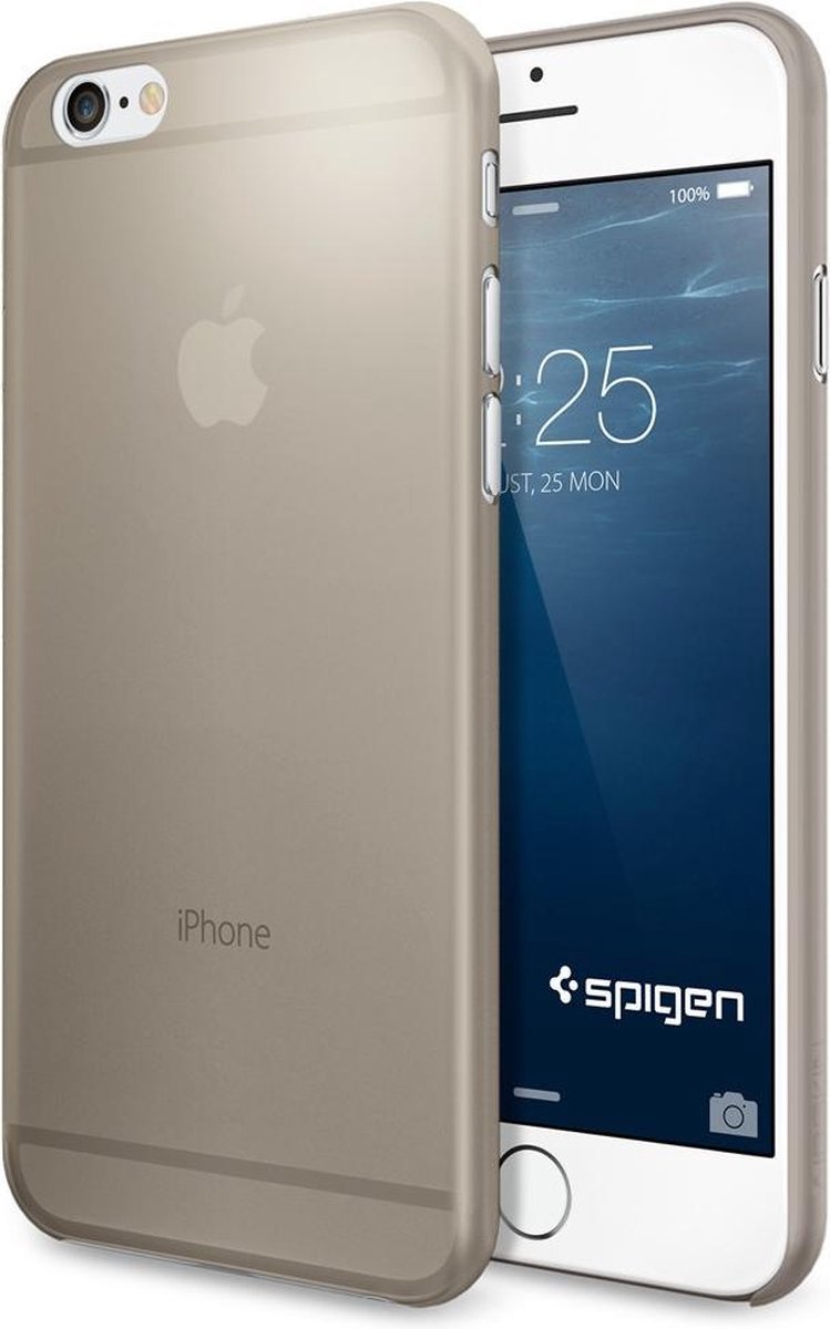 Spigen Air Skin Hoesje iPhone 6S Champagne Soft Gold