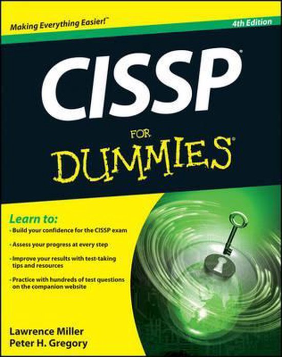 CISSP For Dummies 4th Edition - cover