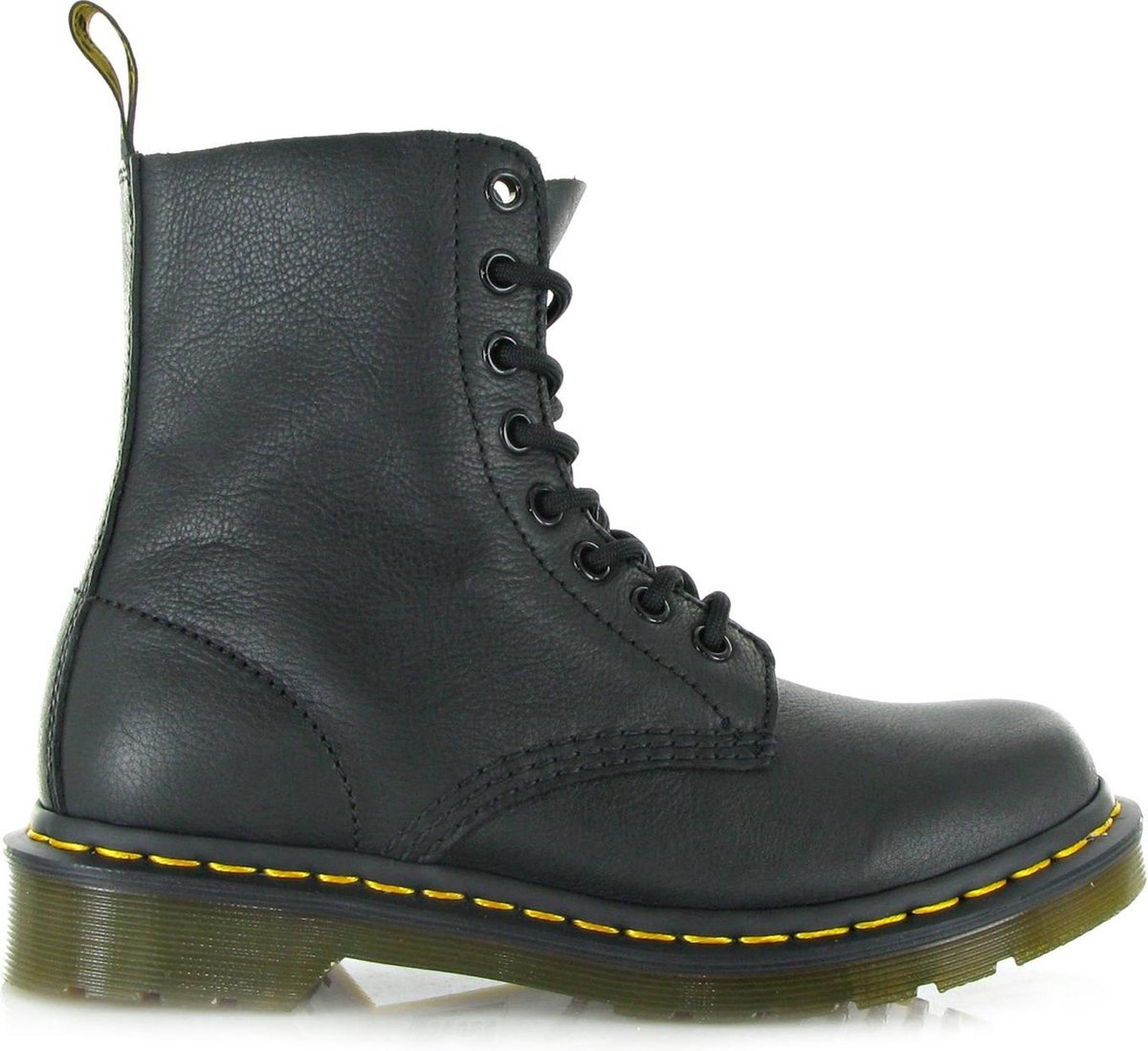 Dr Martens Schoenen Dames / veterboots - 1460 Pascal Virginia - Zwart -  Maat 40 | bol.com