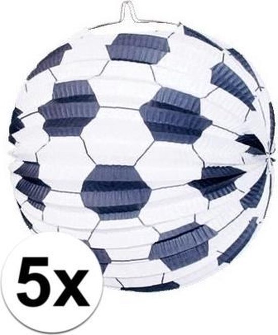 Verjaardag feest tafelkleed - voetbal thema - 130 x 180 cm - kunststof