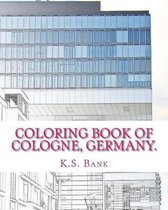 Coloring Book of Cologne, Germany.