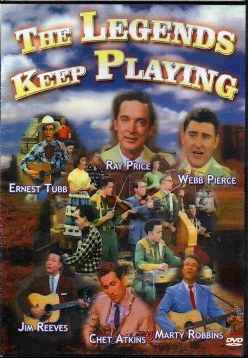 V/A & Ernest Tubb & Jim Reeves & Ray Price - Legends Keep Playing (DVD)