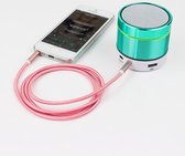 Hoge kwaliteit Audio AUX Kabel 3.5mm Jack voor Auto Universeel 1 meter - Roze - Underdog Tech