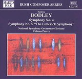 Bodley: Symphonies nos 4 & 5 "The Limerick Symphony" / Colman Pearce et al