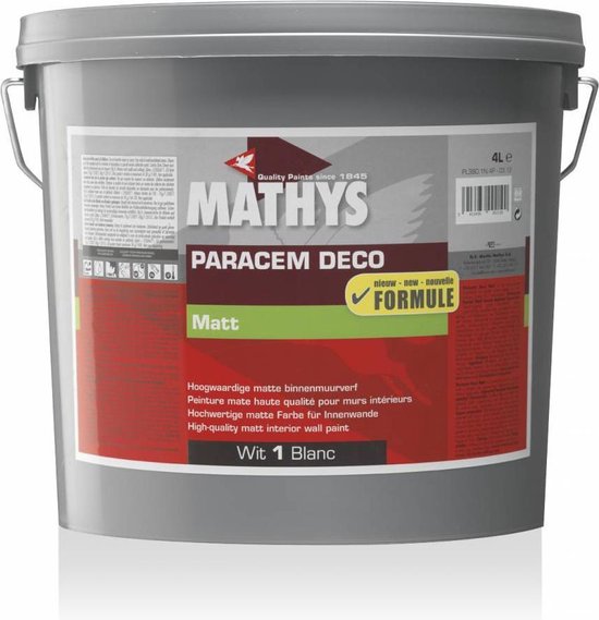 Mathys Paracem Deco Mat 10 Liter | bol.com