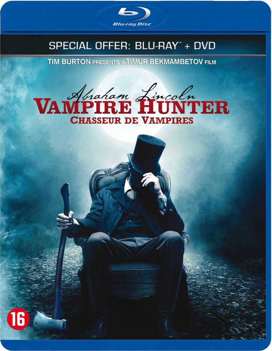 ABRAHAM LINCOLN CHASSEUR DE VAMPIRE Blu ray Dominic